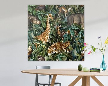 Urban Jungle meeting by Gisela - Art for you