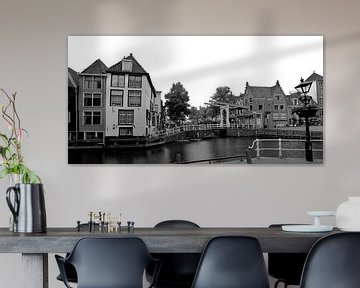 Alkmaar Noord-Holland Zwart Wit Panorama van Hendrik-Jan Kornelis