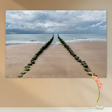 La plage de Vlissingen.