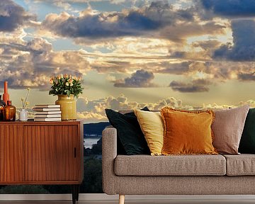 Stimmungsvoller Sonnenaufgang über Vilmnitz, Putbus