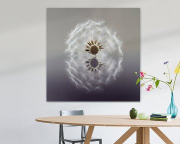 Paardenbloem in zachte kleuren van Annemarie Veldman