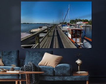 Bootssteg - Hafen Puddemin auf Rügen von GH Foto & Artdesign