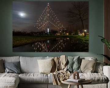 De grootste kerstboom van Nederland van Stephan Neven