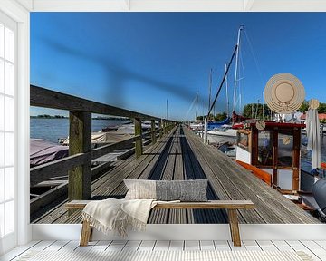 Bootssteg - Hafen Puddemin auf Rügen