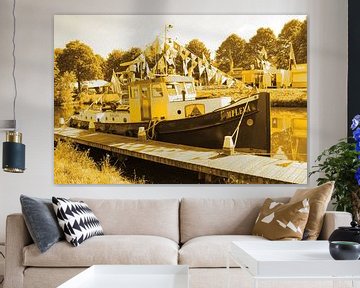 Vianen Utrecht Inner City Tugboat Days Gold