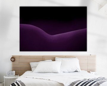 Female shape purple by Ben Willemsen