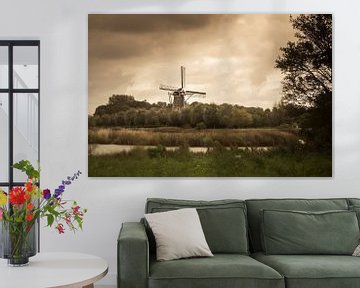 Mill in Colijnsplaat - the Netherlands by Mariska Vereijken