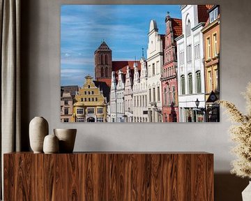 Altstadt von Wismar in Mecklenburg-Vorpommern von Animaflora PicsStock