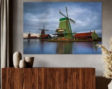 Dutch mill by Thijs Friederich