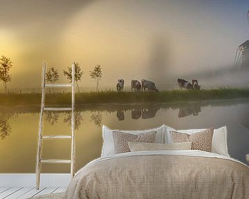 Scene from the Krimpenerwaard by Stephan Neven