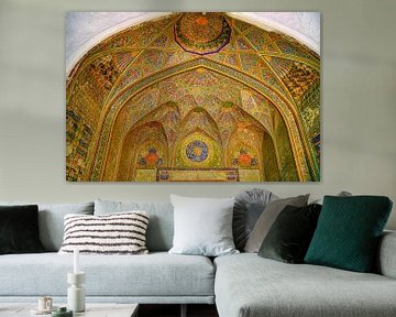 Interieur Madrassa Bukhara van Yvonne Smits