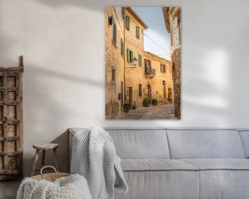 Stille straat | Toscane Italië | reisfotografie