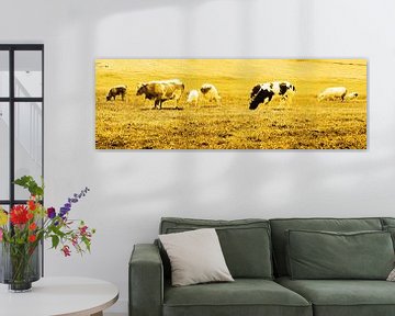 Koeien in Weiland Lisse Nederland Goud van Hendrik-Jan Kornelis