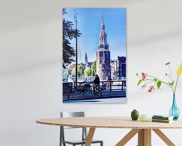 Innenstadt von Amsterdam Niederlande von Hendrik-Jan Kornelis