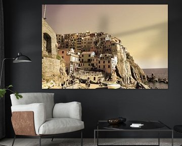 Cinque Terre Toskana Italien Alt von Hendrik-Jan Kornelis
