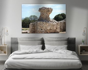 Reste einer Mauer in Philippi / Φίλιπποι (Daton) - Griechenland