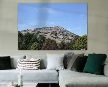 Berg mit Teilen von Philippi / Φίλιπποι (Daton) - Griechenland von ADLER & Co / Caj Kessler