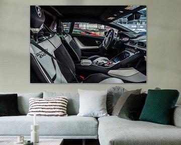 Lamborghini Huracan Evo Interieur van Bas Fransen