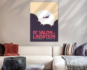 Salon de l'aviation (purpur) von Rene Hamann
