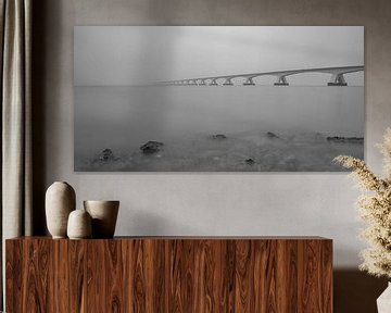 Zeelandbrug dans le brouillard sur Tux Photography