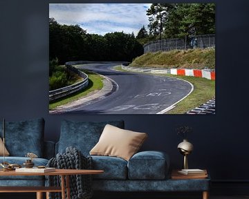Section of the famous Nordschleife race track by David Esser