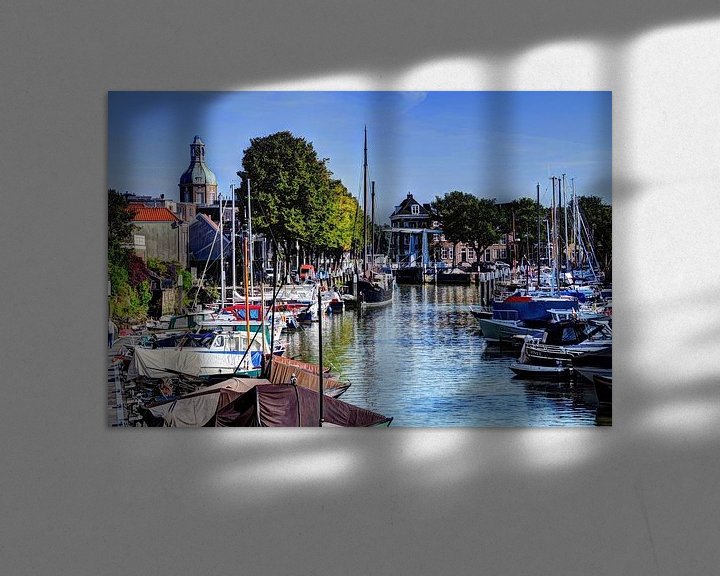 Sfeerimpressie: Haven van Dordrecht Nederland van Hendrik-Jan Kornelis