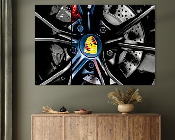 Porsche Wheel  van Truckpowerr