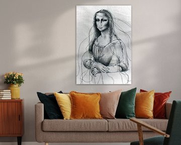'Mona Lisa, La Giocondo'. van Kim Rijntjes