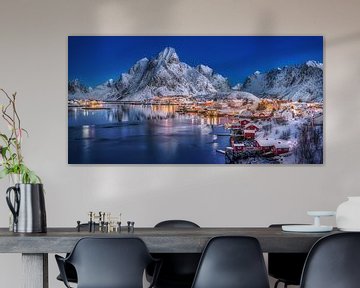 Winterlandschaft in Norwegen von Voss Fine Art Fotografie