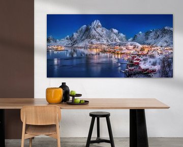 Winterlandschaft in Norwegen von Voss Fine Art Fotografie