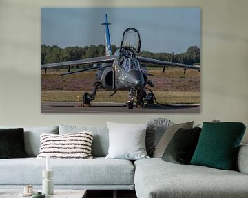 Alpha Jet Solo Display van de Franse Luchtmacht.