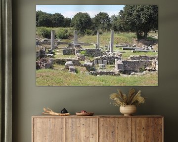 Ausgrabung / Ruine der Agora von Philippi / Φίλιπποι (Daton) - Griechenland