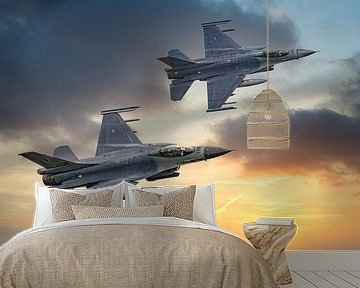 F-16 Fighting Falcon by Gert Hilbink