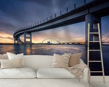 The Blessed Bridge at Nijmegen by Jeroen Lagerwerf