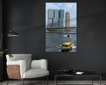 Watertaxi Rotterdam van Henri Boer Fotografie