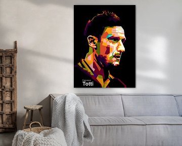 Francesco Totti wpap von miru arts