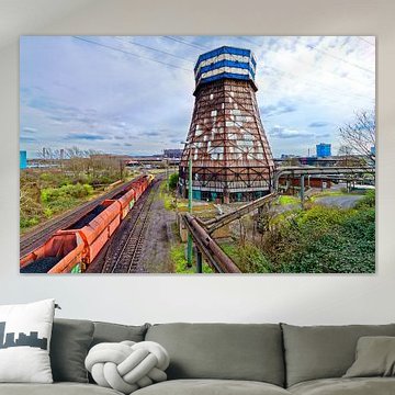 Industriekulisse in Duisburg (7-10264)