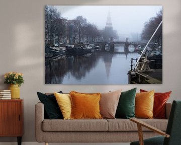 Amsterdam early morning by Inge van den Brande