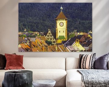 Vue du Schwabentor Freiburg sur Patrick Lohmüller