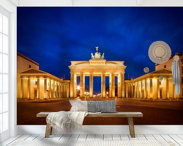 Brandenburg Gate before Sunrise by Melanie Viola