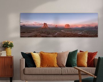 Panorama Monument Valley von Nicolas Ros