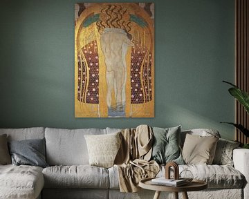 De omarming, Gustav Klimt