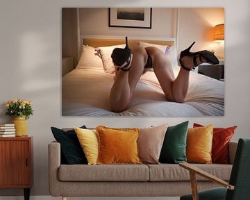 Kommst Du in's Bett!? (erotische Aktfotografie) von Vincent van Thom