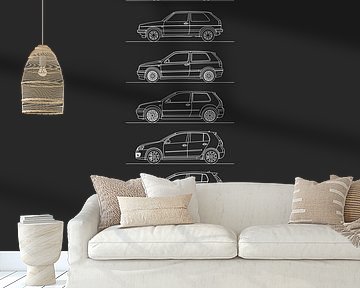 Volkswagen Golf GTI Evolutie van Artlines Design