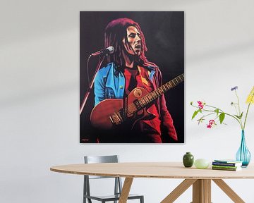Bob Marley schilderij