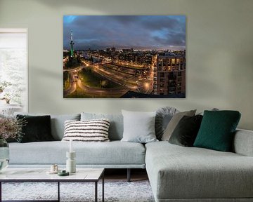 Panorama Rotterdam van AdV Photography