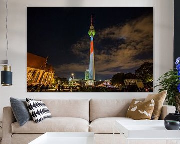 Fernsehturm Berlin - in besonderem Licht