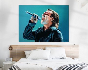 Bono Painting by Paul Meijering