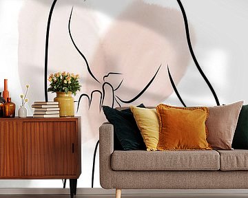 Lined Lady I , Sarah Leonard by PI Creative Art