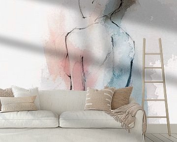 Pastal Woman II, Isabelle Z  by PI Creative Art